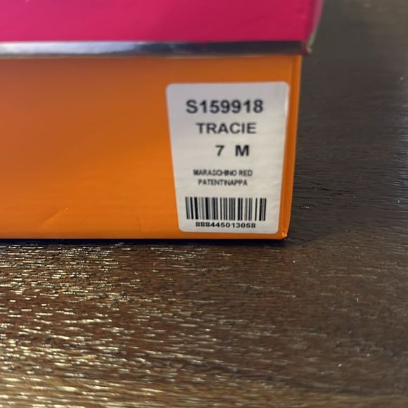 Kate Spade Tracie Bow Sandals Red - Picture 8 of 9